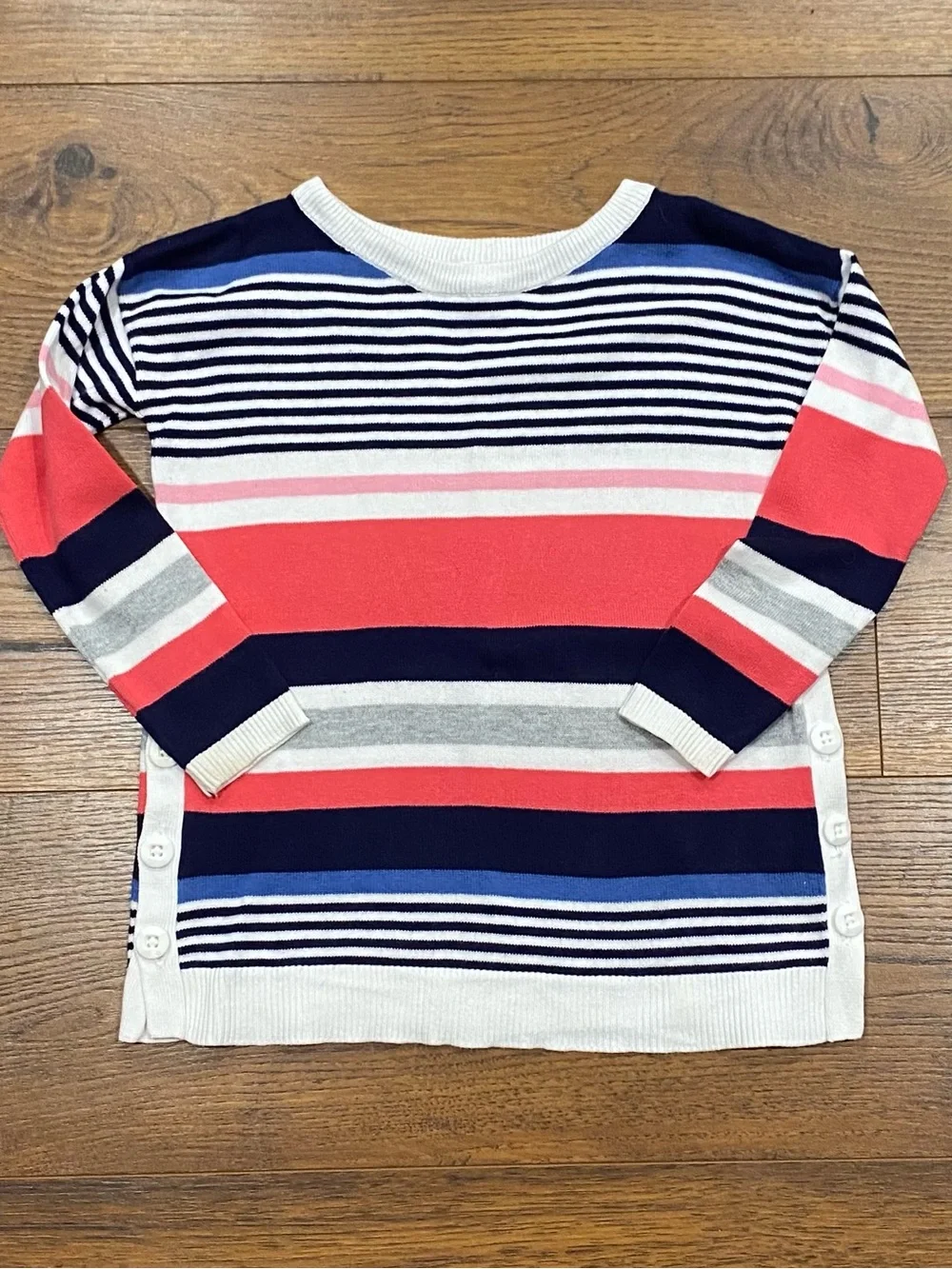 Gymboree Girls ‘Best in Show’ Set Size 4 Striped Sweater, Jeggings, Hair Clips